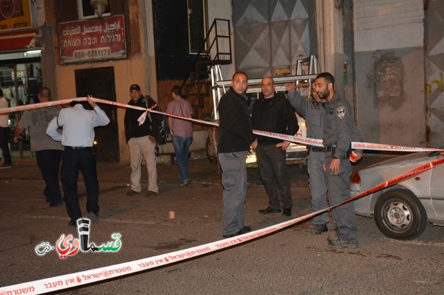 الشرطة: إصابة شرطي بجراح خطيرة في الناصرة بعد دهسه وهرب السيارة المشتبهة
